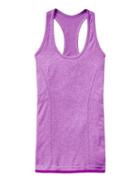 Athleta Womens Fastest Track Tank Sleek Size L - Sparkling Purple Heather