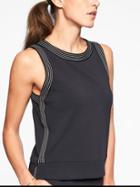 Athleta Womens Sporty Tracksuit Tank Black Size L