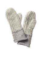 Athleta Womens Margaux Cozy Mittens By Lizette Grey Size One Size