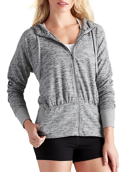 Athleta Womens Batwing &amp; Robin Jacket Size M - Grey Heather