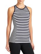Athleta Womens Crossbar Tank Size M - Navy