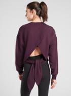 Yoga Tie Back Sweatshirt