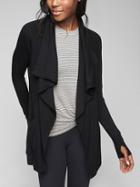 Athleta Womens Studio Wrap Black Size 2x