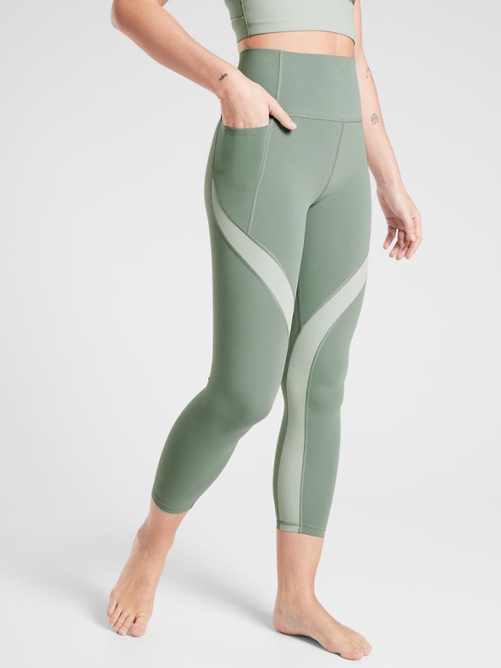 Salutation Stash Pocket Ii Colorblock 7/8 Leggings