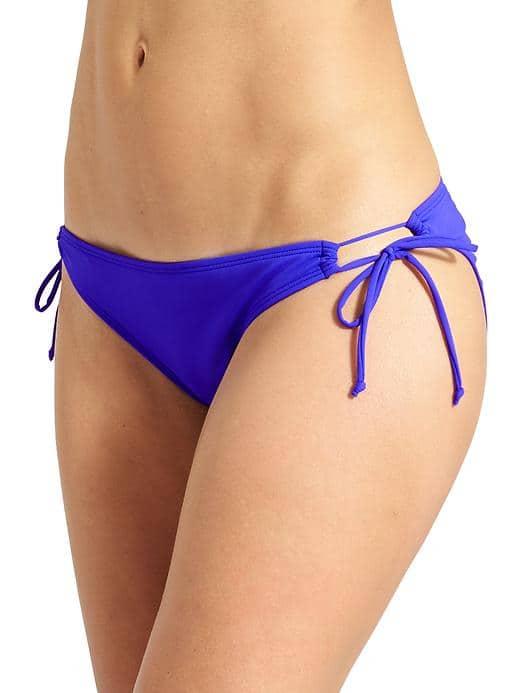 Athleta Womens Notsostring Bottom Size L - Powerful Blue