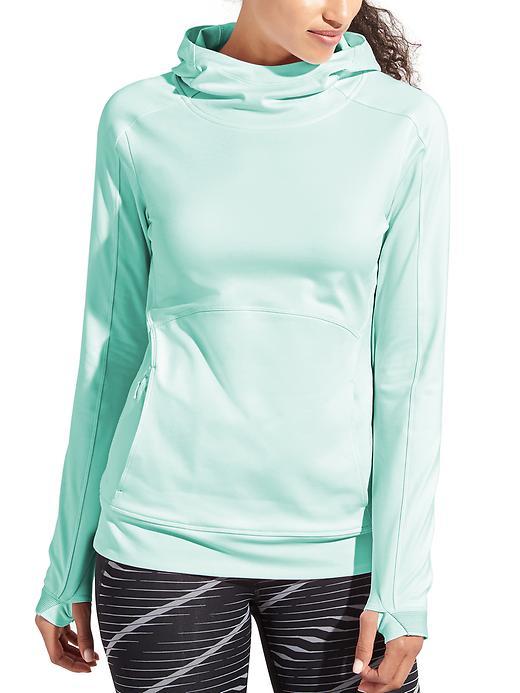 Athleta Womens Stowe Hoodie Size L - Clear Skies