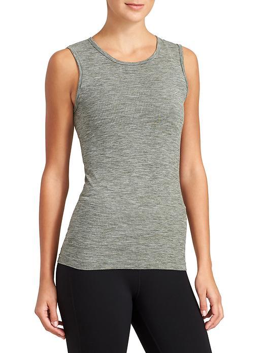 Athleta Womens Renew Tank Size L - Jasper Green Heather