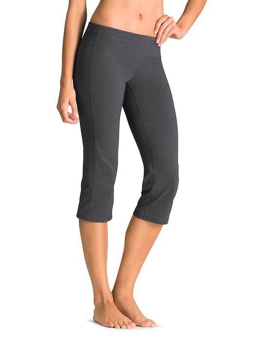 Athleta Womens Kickbooty 2 Capri Size L - Black Heather