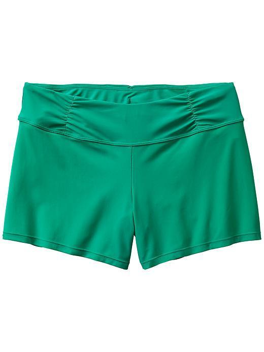 Athleta Womens Shirred Band Short Size Xs - Peridot Green