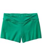 Athleta Womens Shirred Band Short Size Xs - Peridot Green