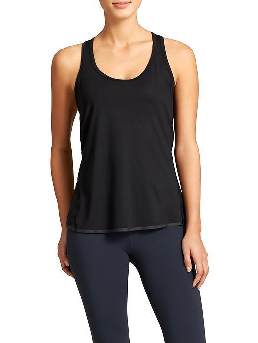 Athleta Womens Tulip Chi Tank Size L - Black