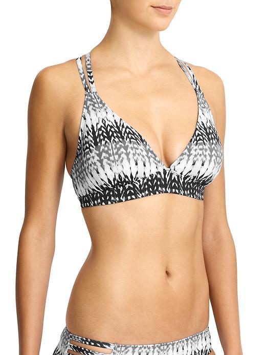 Athleta Womens Kamala Bikini Size L - Black Print