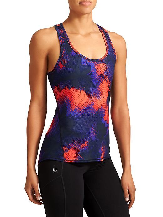 Athleta Womens Chi Tank Electro Vibrant Cobalt Size Xl