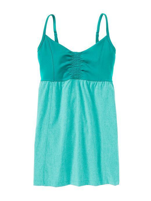 Athleta Womens Bestie Tank Size M - Fiji Green Heather