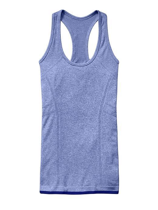 Athleta Womens Fastest Track Tank Sleek Size M - Sapphire Blue Heather