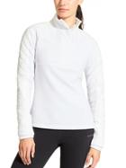 Athleta Womens Vortex Half Zip Size Xs - Bright White