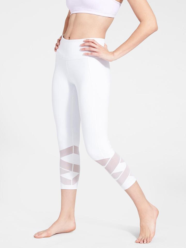 Pura White Mantra Capri