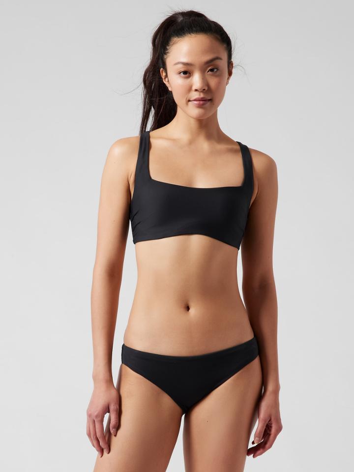 Square Neck Bra Cup Bikini Top