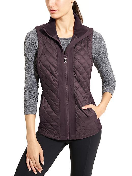Athleta Womens Rock Springs Vest Size 2x Plus - Wild Raisin