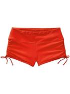 Athleta Womens Scrunch Short Size Xs - Saffron Red
