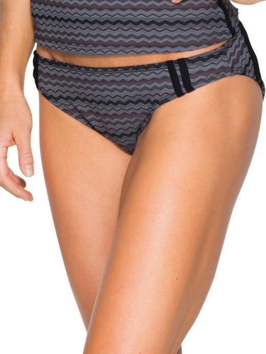 Athleta Womens Ripple Ebb Tide Bottom Size L - Black