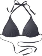 Athleta Womens Triangle String Bikini Size Xl - Asphalt