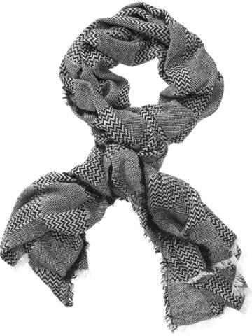 Zig Zag Herringbone Scarf