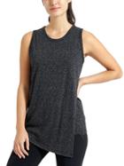 Athleta Womens Getaway Tank Size M - Black Heather