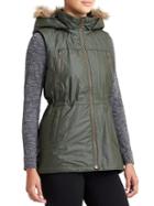 Athleta Womens Alpine Air Vest Size 1x Plus - Jasper Green