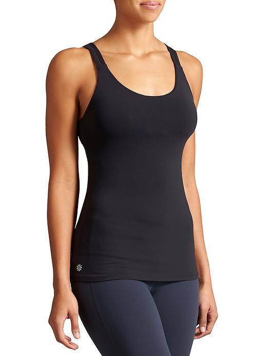 Athleta Womens Optimism Tank Size Xs Tall - Black