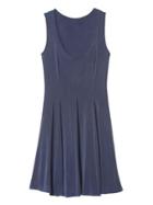 Athleta Womens Drift Dress Size M - Dress Blue