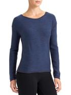 Athleta Womens Retreat Sweater Size L - Navy Marl