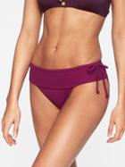 Athleta Womens Side Tie Bottom Exotic Fuchsia Size M