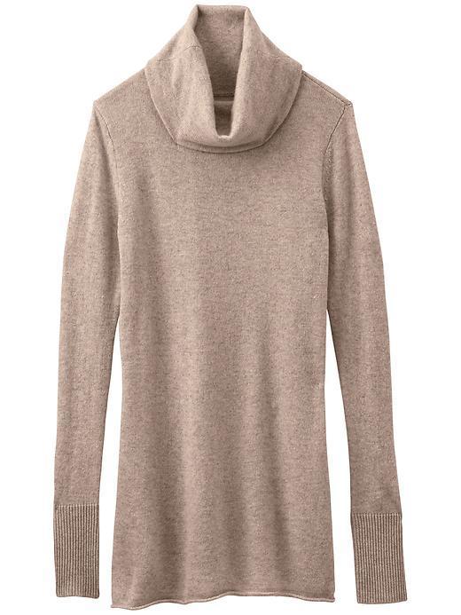 Athleta Cashmere Surrey Sweater - Oatmeal Heather