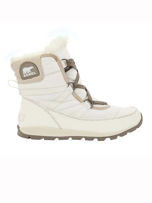 Athleta Womens Whitney Short Lace Boot By Sorel Sea Salt Size 8.5