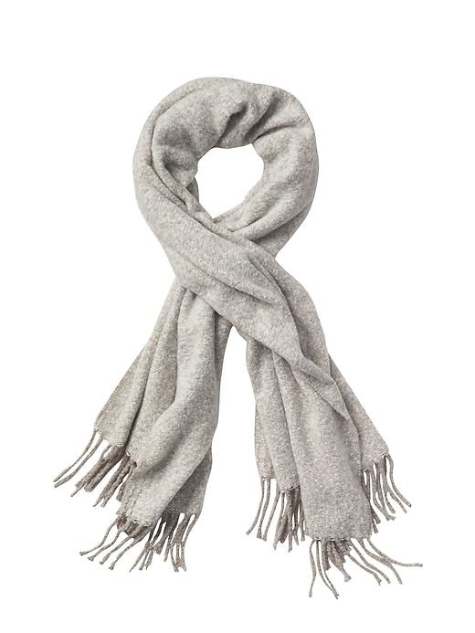 Athleta Womens Boucle Scarf Sea Salt Size One Size