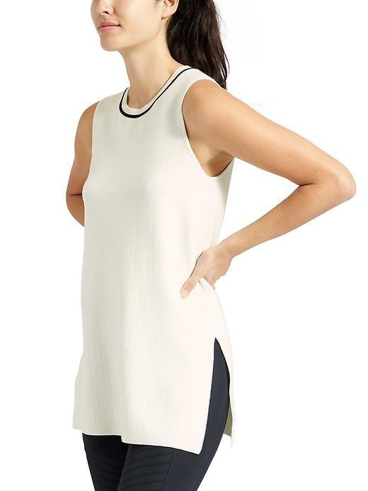 Athleta Womens On The Town Tunic Size L - Dove