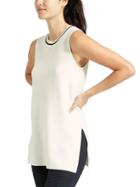 Athleta Womens On The Town Tunic Size L - Dove