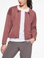 Athleta Womens Chill Bomber Crushed Berry Size Xl