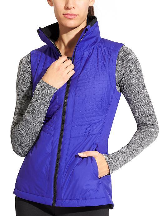 Athleta Womens Sprinter Vest Size L - Vibrant Cobalt