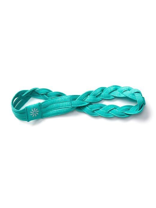 Athleta Triple Braid Headband Size One Size - Toucan Teal Quest