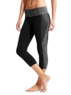 Athleta Womens Remix Revelation Capri Size L - Black