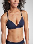 Athleta Womens Prism Back Bikini Top Dress Blue Size Xl