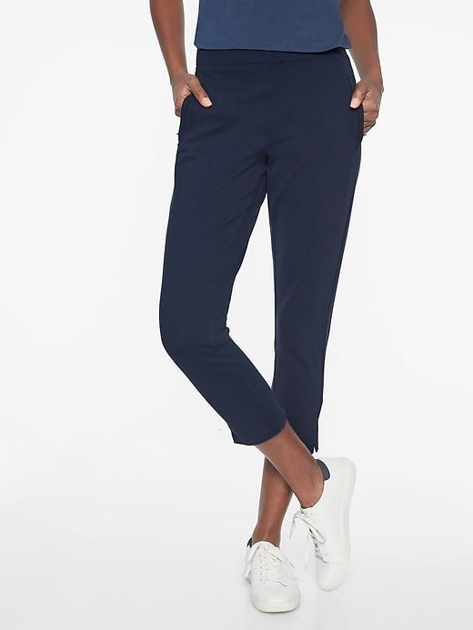 Athleta Womens Modern Metro Capri Navy Size M