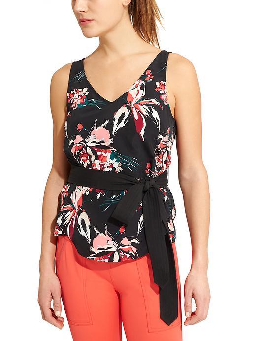 Athleta Womens Lily Nolita Tank Size L - Black Lily
