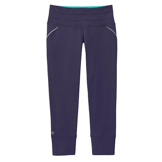 Athleta Relay Capri - Midnight/brilliant Bl