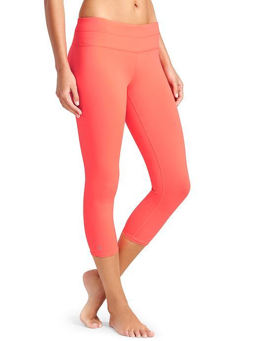 Athleta Womens Sonar Capri Size L Tall - Ember Orange