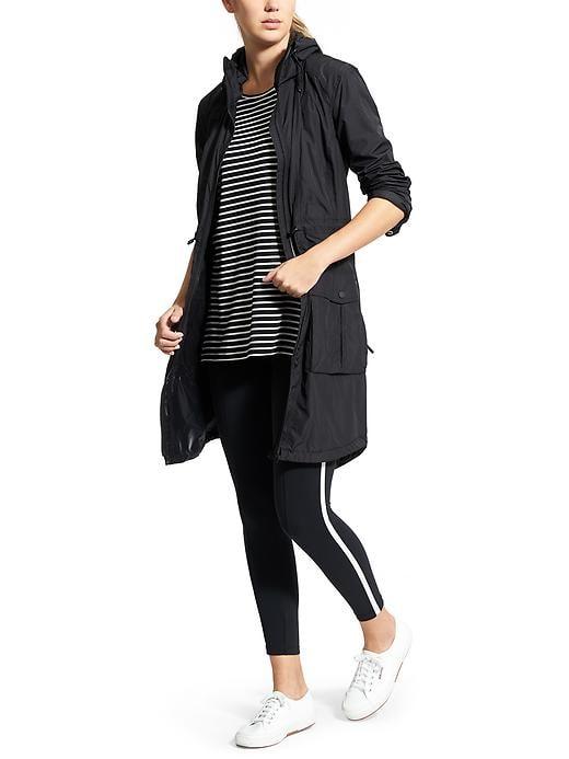 Athleta Womens City Slicker Jacket Size L - Black