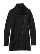 Athleta Womens Chill Factor Sweater Coat Size 1x Plus - Black