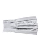 Athleta Womens Dot Seamless Headband Size One Size - Sterling Silver/bright White